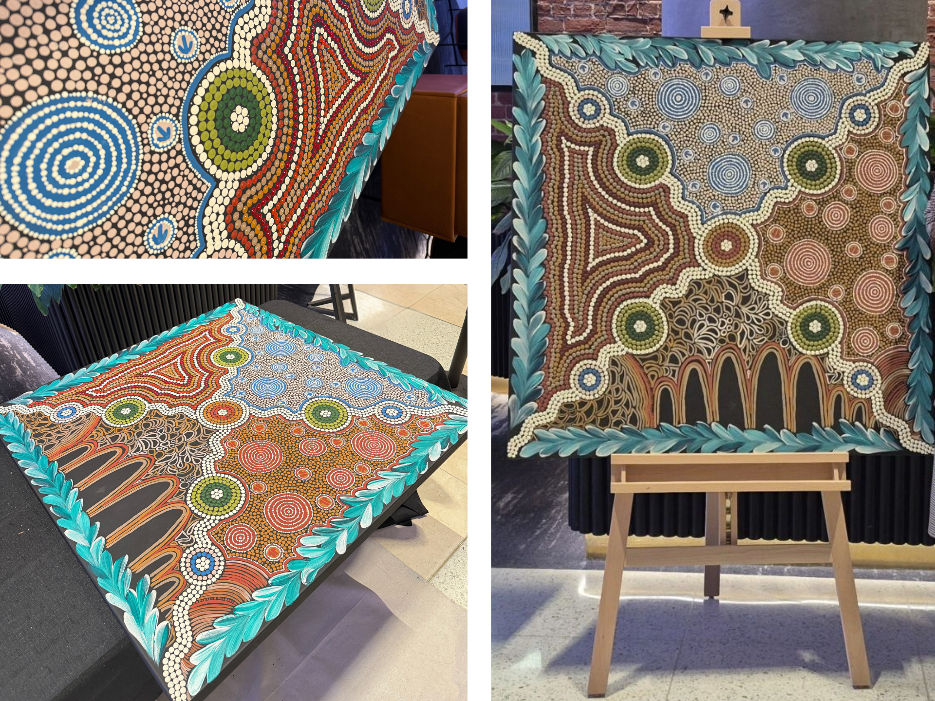 Photos of the artwork titled The Next Generation: Strength, Vision & Legacy