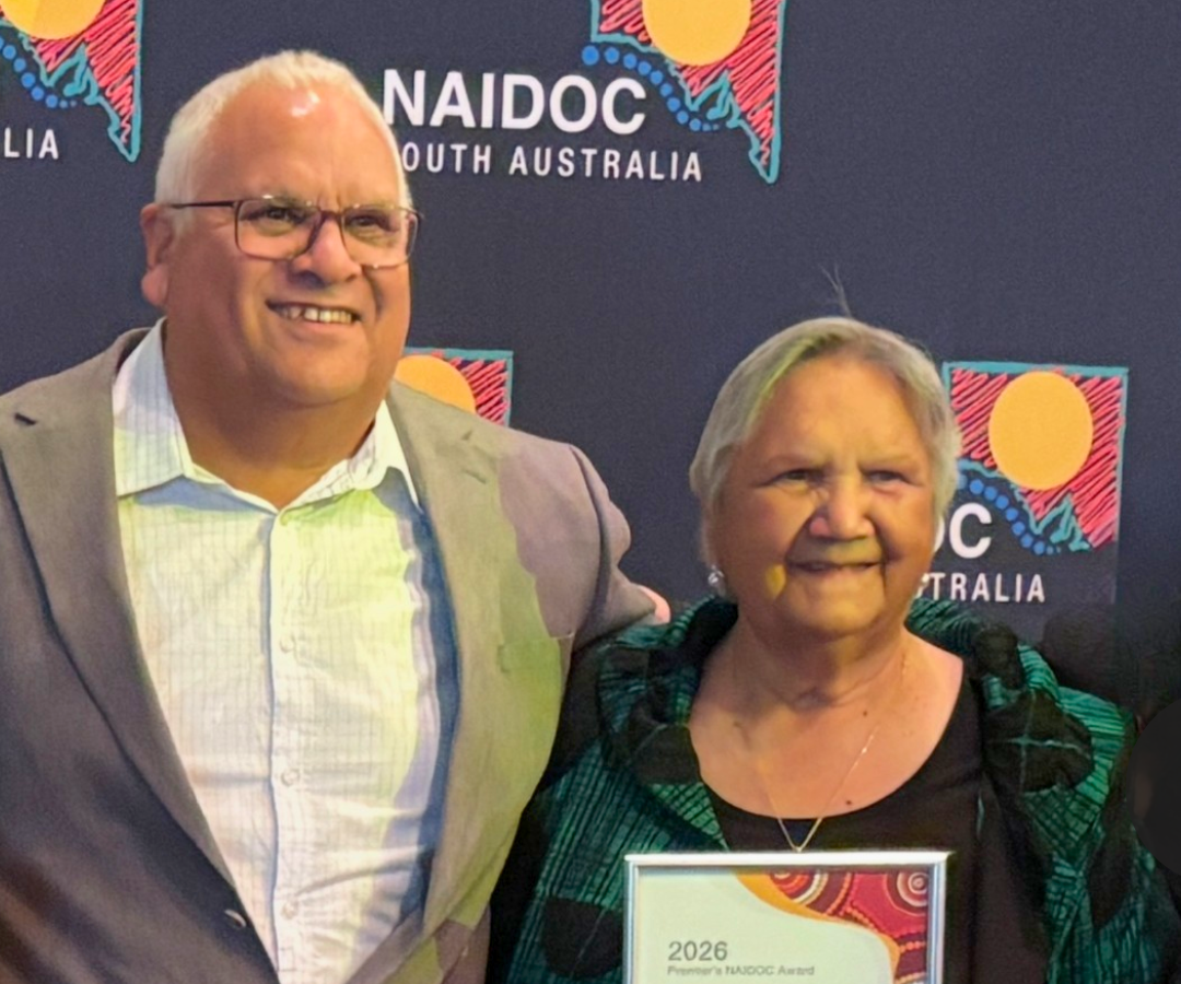 Photo of Uncle Stevie Sumner and Aunty Pat Waria-Read