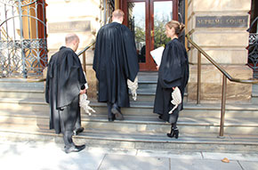 lawyers in robes